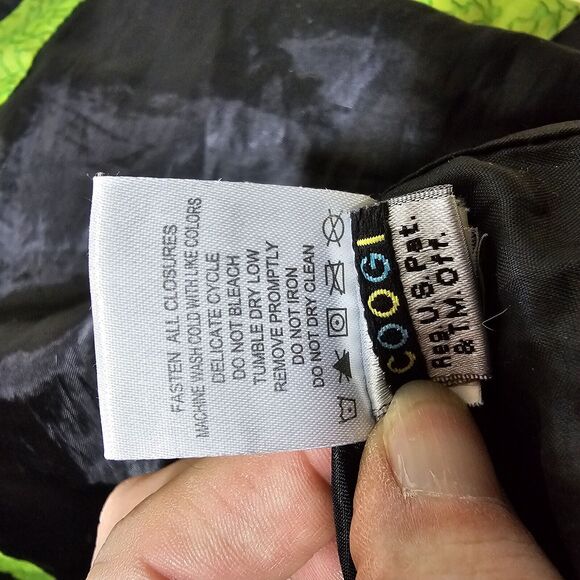 Girl’s COOGI AUSTRALIA WINTER Puffer Jacket COAT SIZE 14-16 Lime Green - Picture 8 of 12